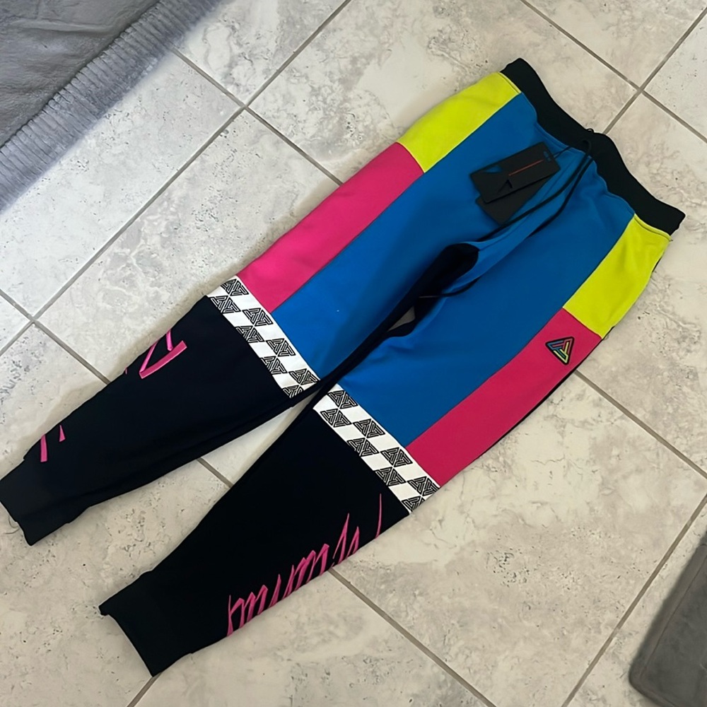 Black Pyramid Colorblock Sweatpants